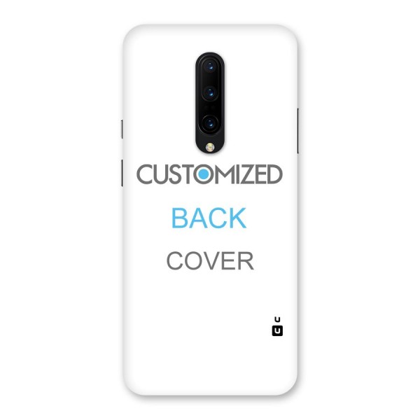 Customized Back Case for OnePlus 7 Pro